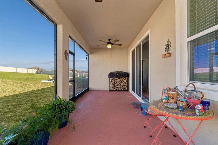 Exterior details and patio area of a home in , Wesley Chapel (Image 24).
