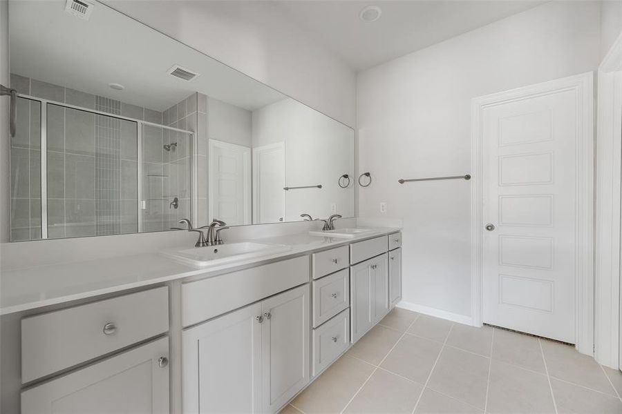 Furnished interior view inside a new home in , Frisco (Image 11).