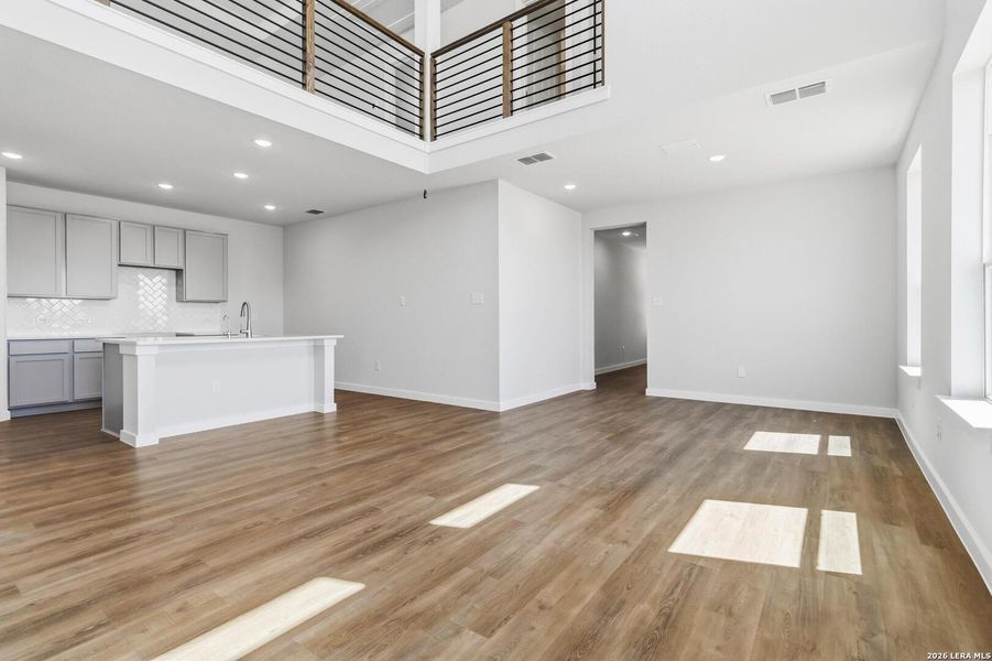 Spacious, unfurnished interior of a new home in Katzer Ranch, Converse (Image 24). Spacious, unfurnished interior of a new home in Katzer Ranch, Converse (Image 24).