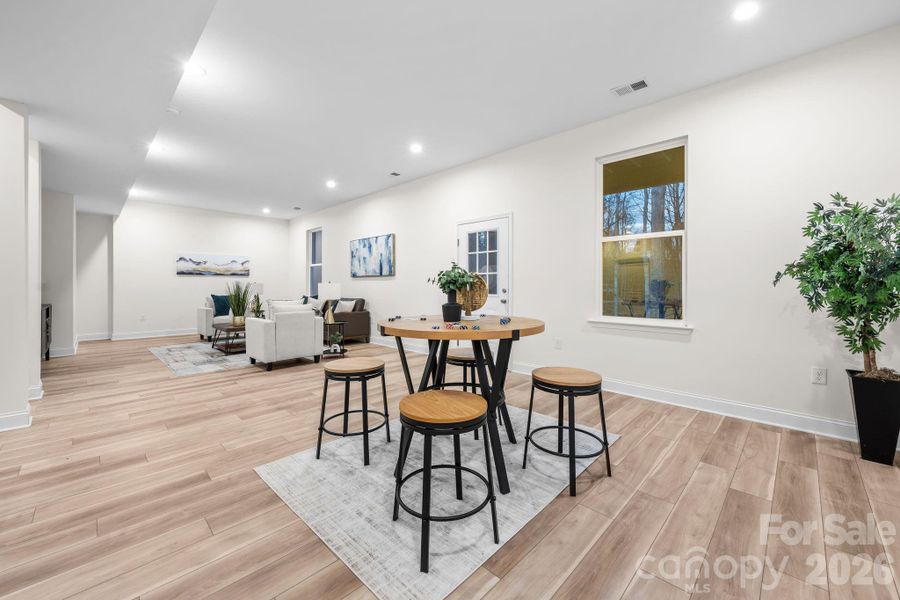 Furnished interior view inside a new home in , Mooresville (Image 8).