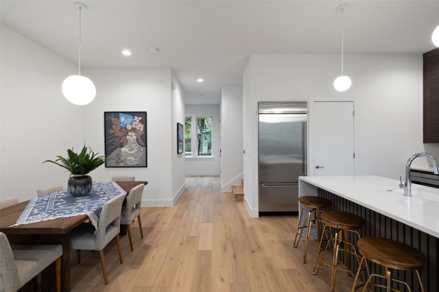 Furnished interior view inside a new home in , Austin (Image 39).