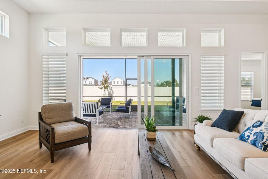 Furnished interior view inside a new home in Seabrook Village II, Ponte Vedra (Image 60). Furnished interior view inside a new home in Seabrook Village II, Ponte Vedra (Image 60).