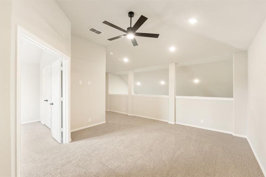 Spacious, unfurnished interior of a new home in Ridge Ranch Classic 50, Mesquite (Image 26). Spacious, unfurnished interior of a new home in Ridge Ranch Classic 50, Mesquite (Image 26).