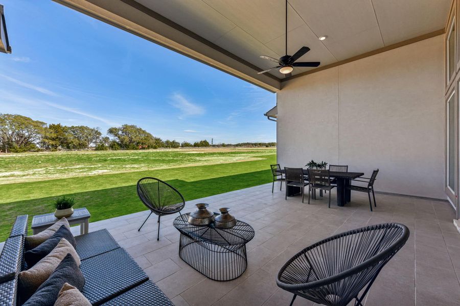 Exterior details and patio area of a home in Feathergrass, Florence (Image 35).