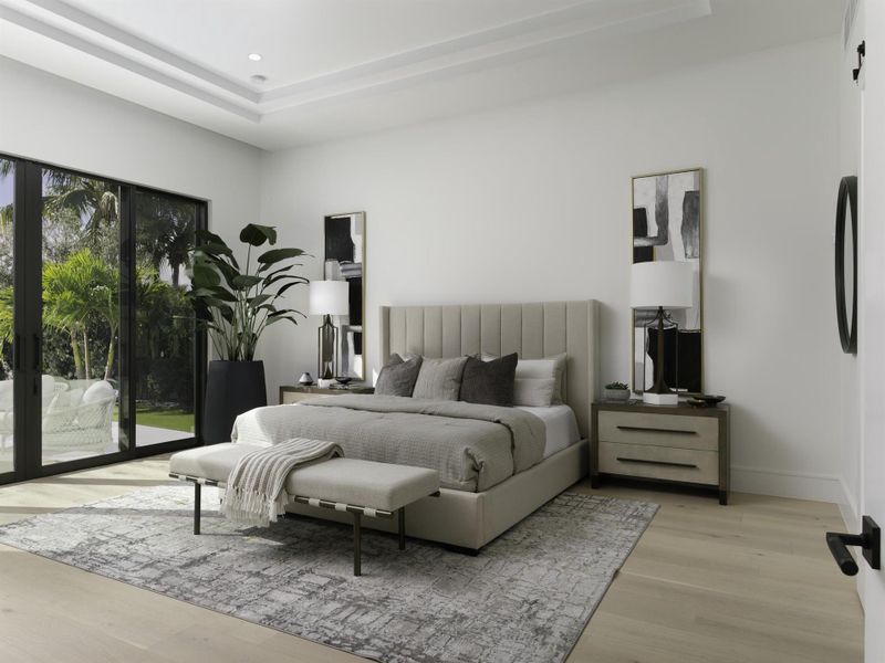 Furnished interior view inside a new home in , Palm Beach Gardens (Image 14). Furnished interior view inside a new home in , Palm Beach Gardens (Image 14).