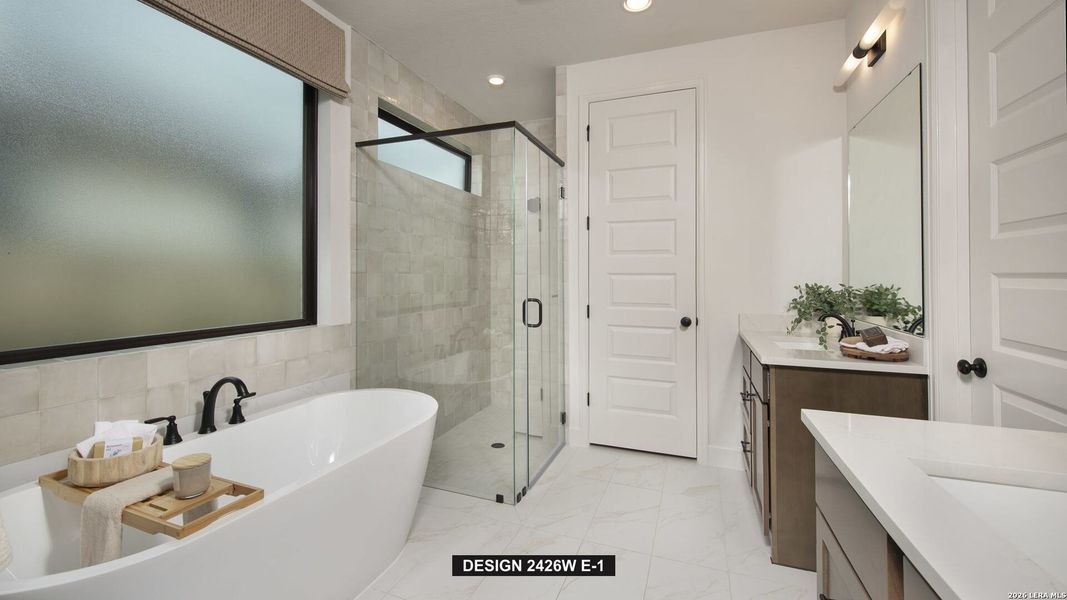 Furnished interior view inside a new home in Arcadia Ridge, San Antonio (Image 7).