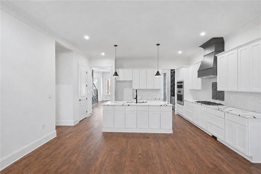 Furnished interior view inside a new home in , Buford (Image 15).
