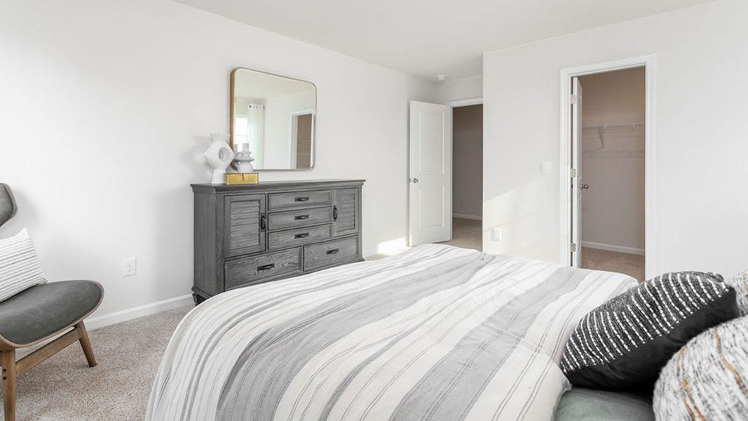 Furnished interior view inside a new home in The Estates at Edinborough, Gibsonville (Image 35).