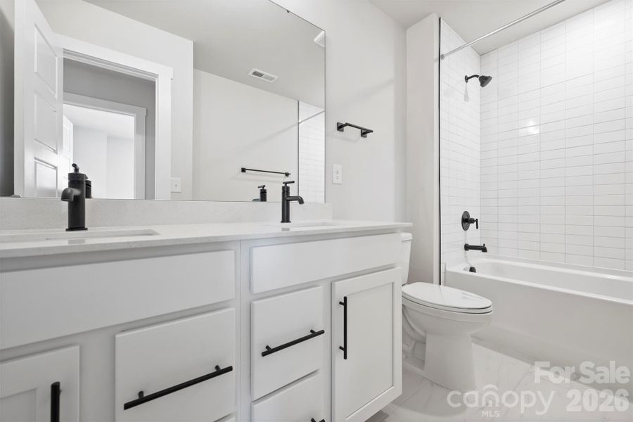 Furnished interior view inside a new home in , Charlotte (Image 11).