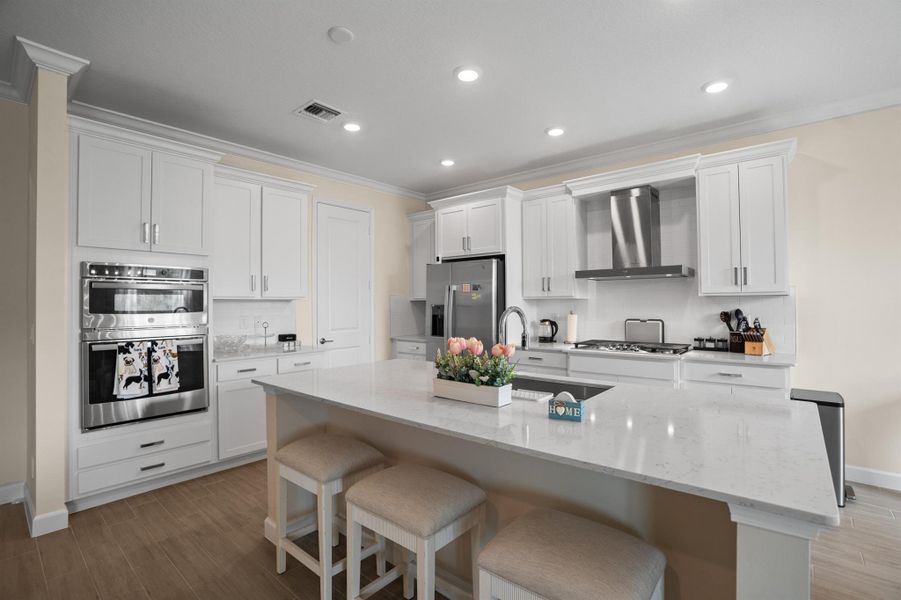 Furnished interior view inside a new home in , Loxahatchee (Image 35).