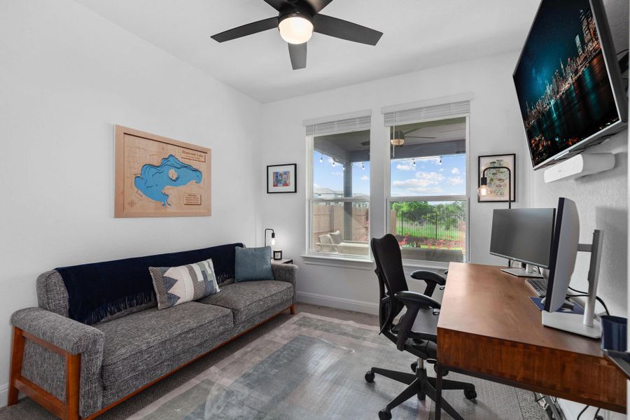 Furnished interior view inside a new home in , Austin (Image 9).