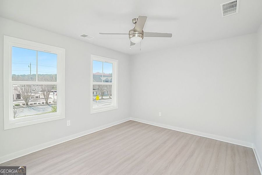 Spacious, unfurnished interior of a new home in The Cottages at East Lanier, Fayetteville (Image 12). Spacious, unfurnished interior of a new home in The Cottages at East Lanier, Fayetteville (Image 12).