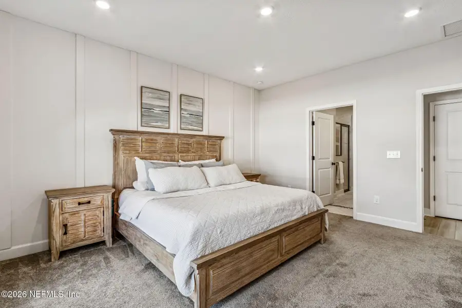 Furnished interior view inside a new home in , Fernandina Beach (Image 7).