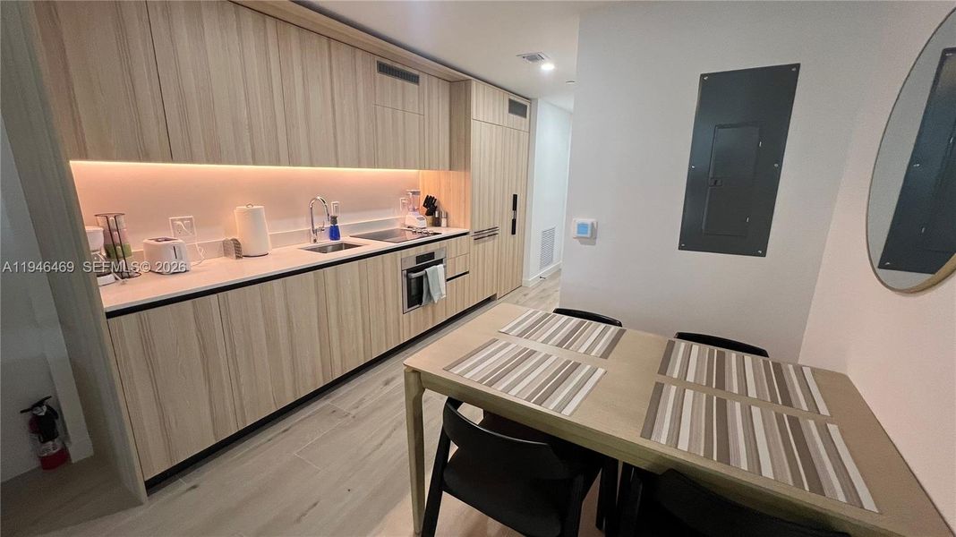 Furnished interior view inside a new home in , Miami (Image 6).