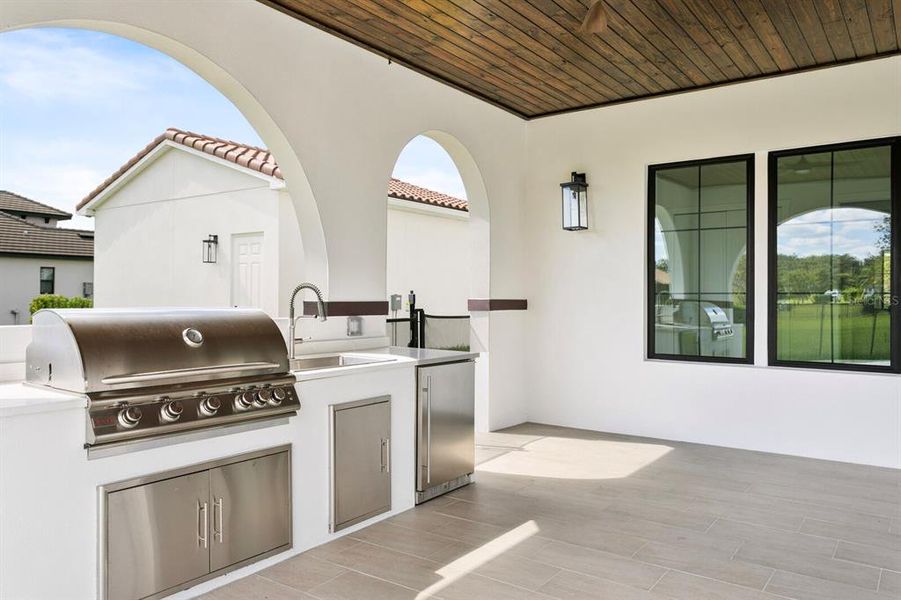 Exterior details and patio area of a home in , Lithia (Image 28).