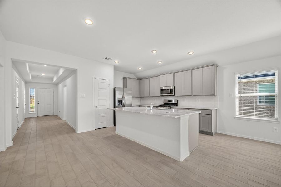 Furnished interior view inside a new home in Rollingbrook Estates, Baytown (Image 17).
