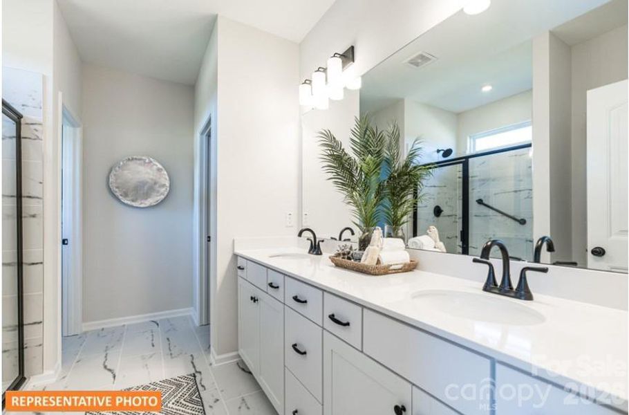 Furnished interior view inside a new home in Catawba Trace, Catawba (Image 6). Furnished interior view inside a new home in Catawba Trace, Catawba (Image 6).