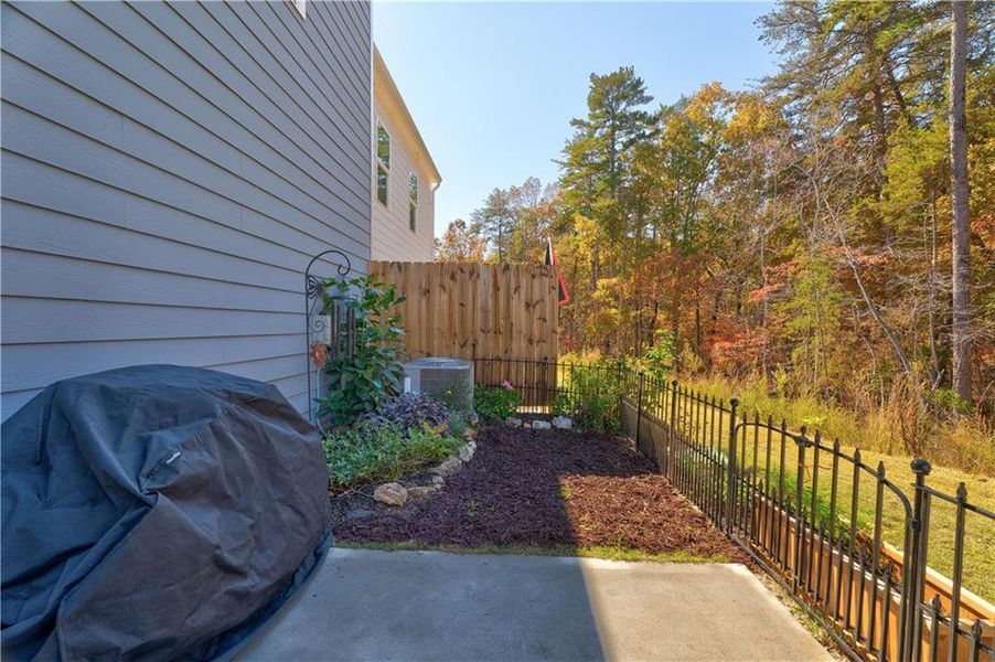 Exterior details and patio area of a home in , Dahlonega (Image 22).