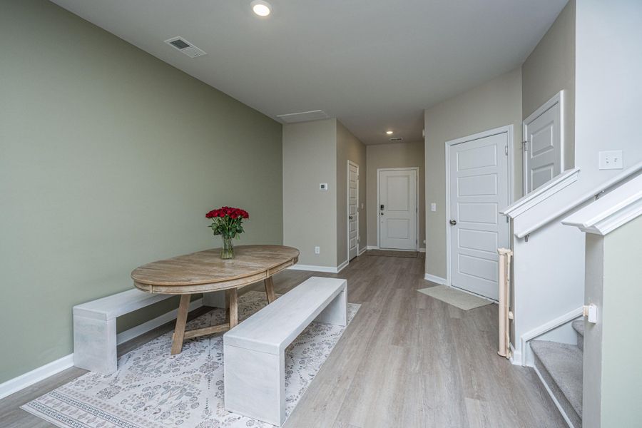 Furnished interior view inside a new home in , Charleston (Image 6). Furnished interior view inside a new home in , Charleston (Image 6).