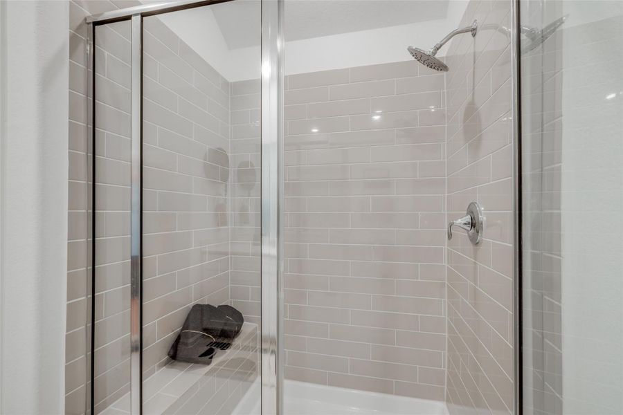 Close-up of interior finishes inside a home in Bridgeland, Cypress (Image 20).