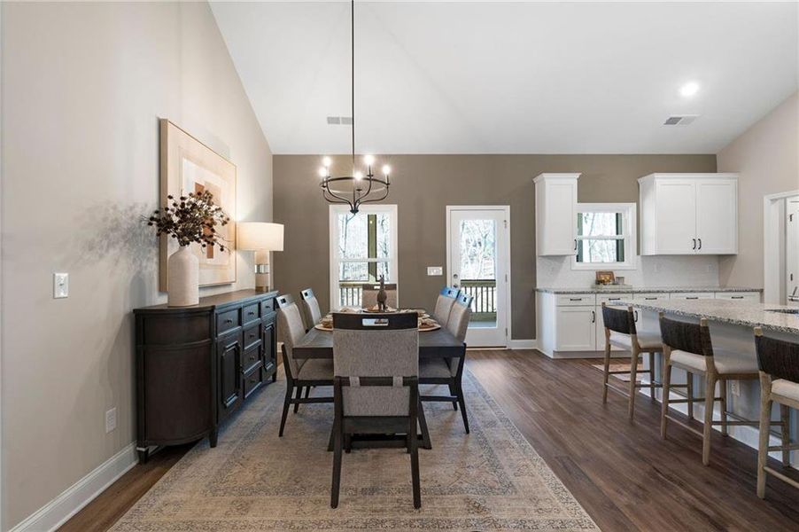 Furnished interior view inside a new home in , Waleska (Image 26).