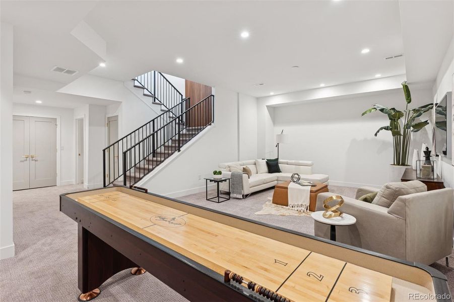 Furnished interior view inside a new home in , Boulder (Image 37).