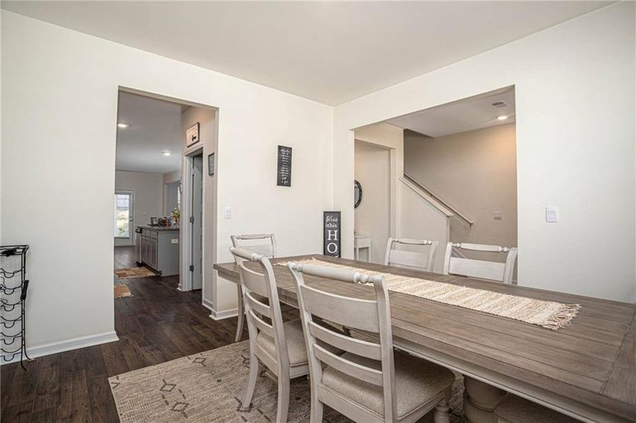 Furnished interior view inside a new home in , Stonecrest (Image 30).