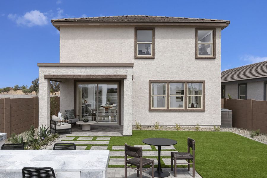 Representative exterior details of a home built from the Toffee by Mattamy Homes in Baker Farms, Phoenix (Image 4).