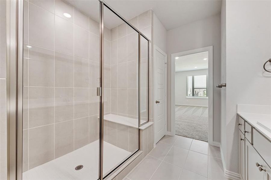 Furnished interior view inside a new home in Wade Settlement Townhomes, Frisco (Image 11).