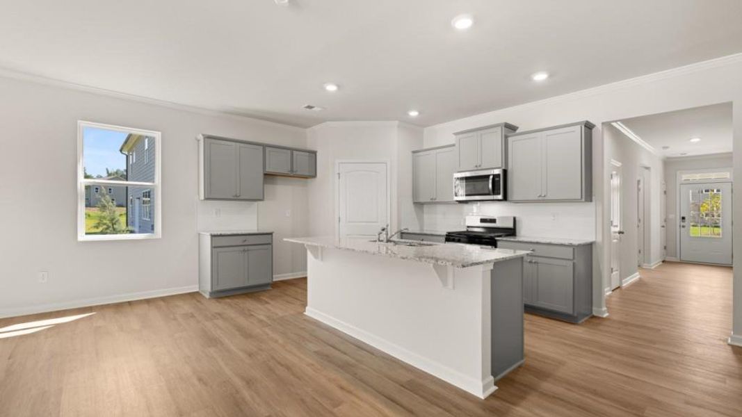 Furnished interior view inside a new home in Fairhaven, Lithia Springs (Image 10).