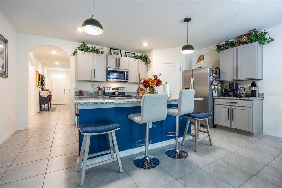 Furnished interior view inside a new home in Lake Diamond, Ocala (Image 39).