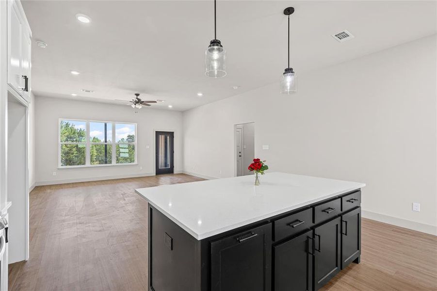 Furnished interior view inside a new home in , Springtown (Image 4). Furnished interior view inside a new home in , Springtown (Image 4).