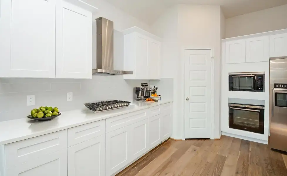 Representative furnished interior of a home built from the Alpine 3000 SH by Saratoga Homes in Townsen Landing, Humble (Image 3).