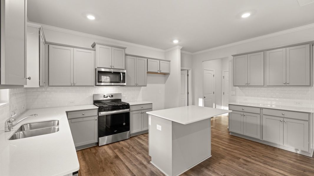 Furnished interior view inside a new home in Liberty Crossing, Braselton (Image 6).