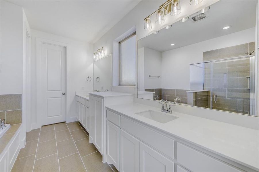 Furnished interior view inside a new home in Wellington, Haslet (Image 11).