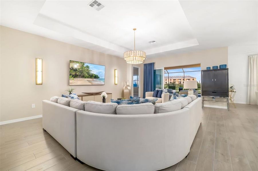 Furnished interior view inside a new home in , Lakewood Ranch (Image 19).