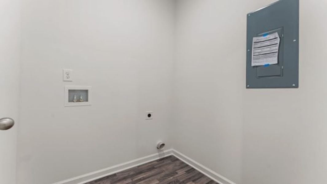 Representative unfurnished interior of a home built from the Elmsworth by Piedmont Residential in Clemit Harris Place, Newnan (Image 15).