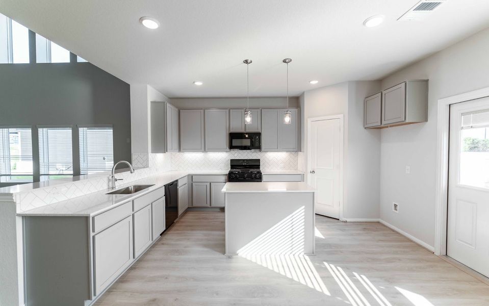 Furnished interior view inside a new home in Paramount, Kyle (Image 7).