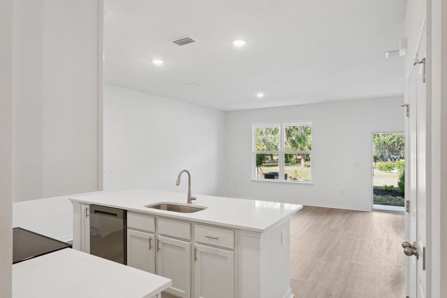 Furnished interior view inside a new home in Connors Cove, Eustis (Image 11).