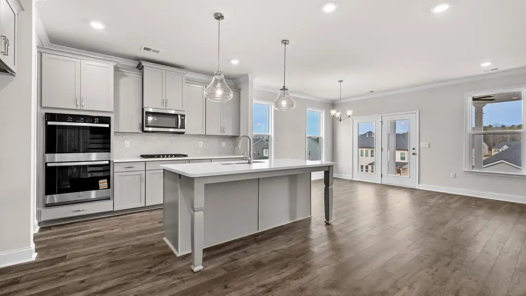 Furnished interior view inside a new home in Westland, Bogart (Image 4).