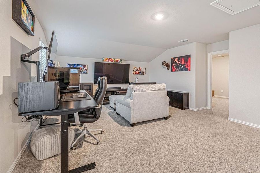Furnished interior view inside a new home in , McKinney (Image 30).