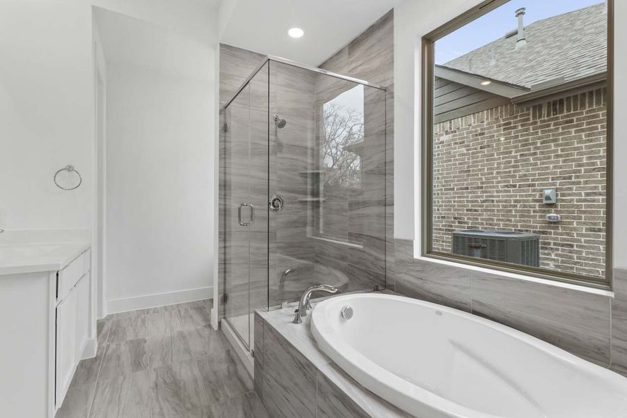 Representative Primary Bathroom - some options shown