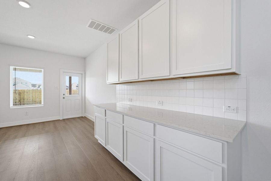 Furnished interior view inside a new home in Sunfield, Buda (Image 8).