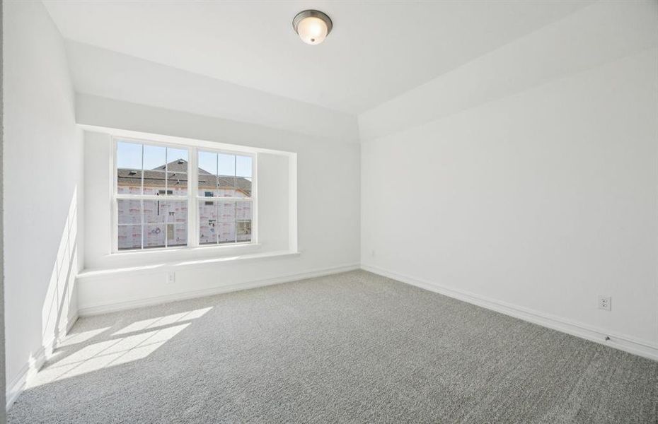 Secondary bedroom *model representation