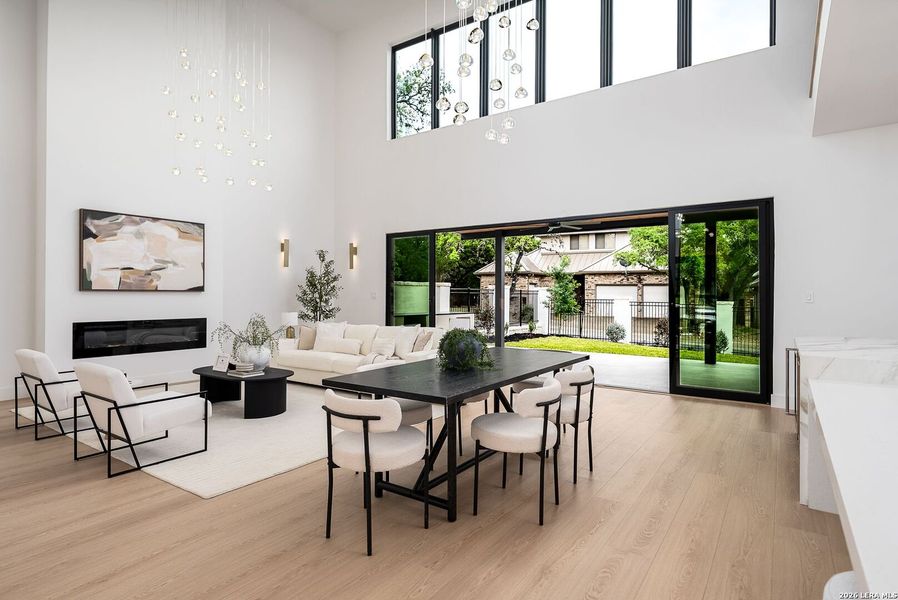 Furnished interior view inside a new home in , San Antonio (Image 33).