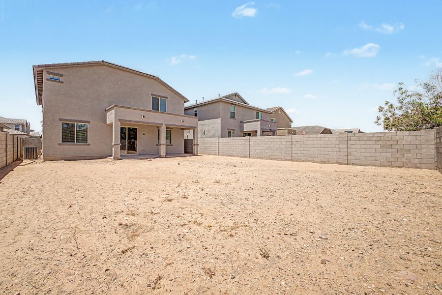 Exterior details and patio area of a home in Sunrise, Surprise (Image 2). Exterior details and patio area of a home in Sunrise, Surprise (Image 2).