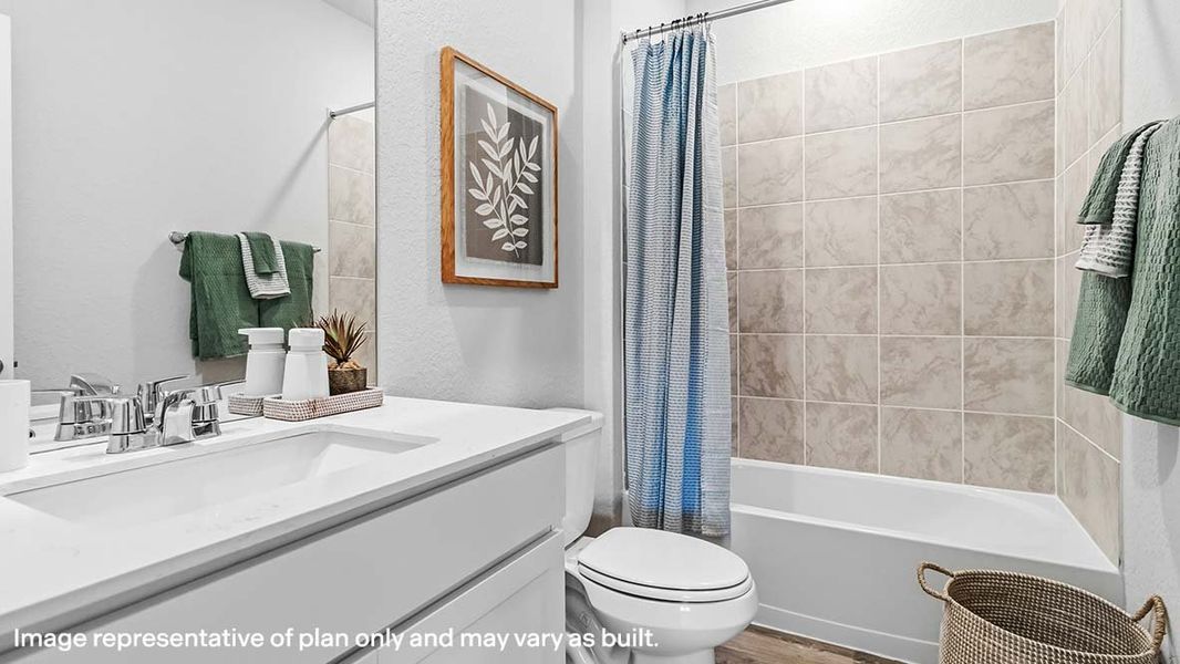 Furnished interior view inside a new home in Winding Creek, New Braunfels (Image 27). Furnished interior view inside a new home in Winding Creek, New Braunfels (Image 27).