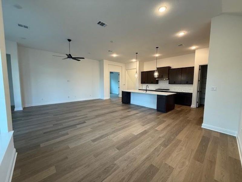 From Family Room to Open Concept Kitchen