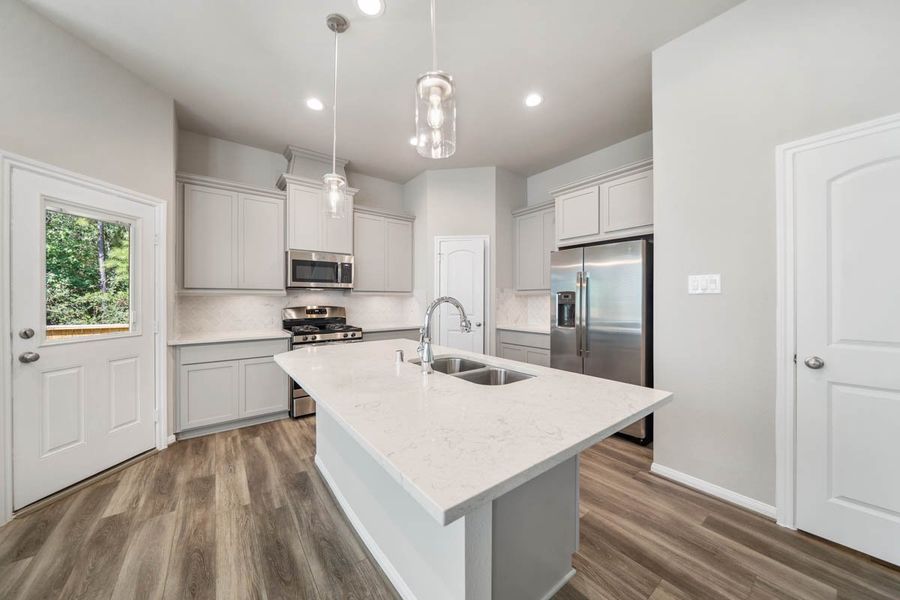 Furnished interior view inside a new home in Woodforest, Montgomery (Image 7).