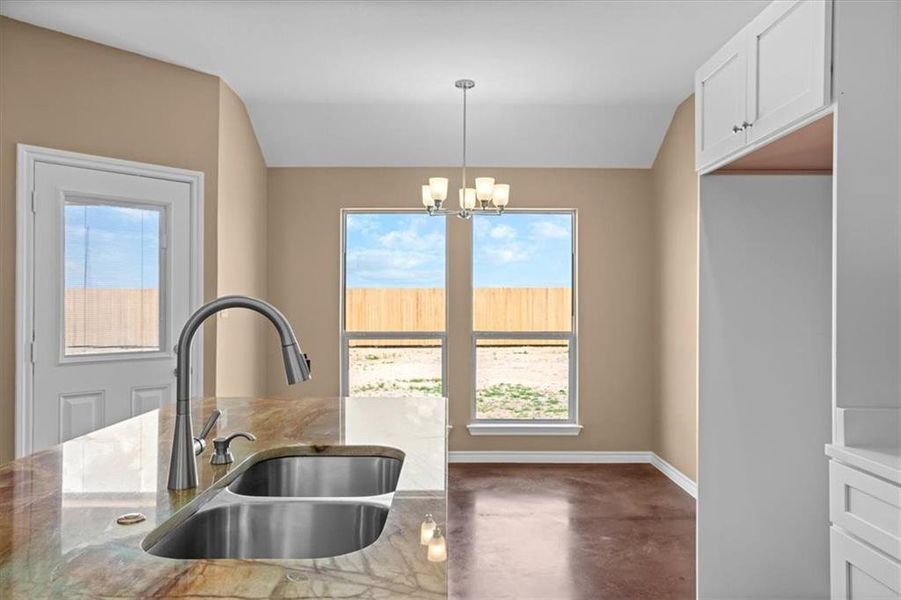 Furnished interior view inside a new home in , Whitney (Image 9). Furnished interior view inside a new home in , Whitney (Image 9).